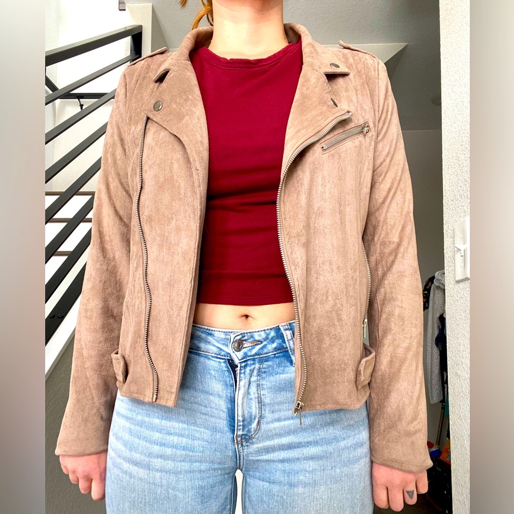 Suede Rocker Jacket